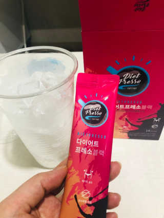 프리미엄 다이어트커피,  쓰리케어 다이어트프레소 — 5점을 준 리뷰어가 2019년 2월 올린 사용 사진