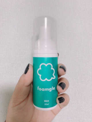 폼글 I foamgle [폼글] 거품가글 50ml 3종 - 민트, 라벤더, 라즈베리 — 3.5점을 준 리뷰어가 2019년 11월 올린 사용 사진