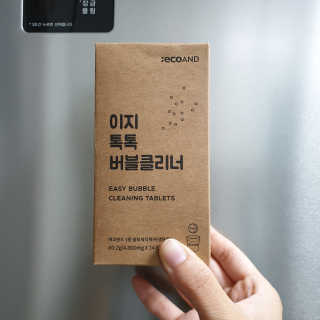 [에코앤드]이지톡톡 버블클리너 1종세척제 — 5점을 준 리뷰어가 2019년 7월 올린 사용 사진