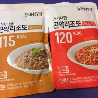 스키니랩 곤약리조또 3종 — 3.5점을 준 리뷰어가 2019년 3월 올린 사용 사진