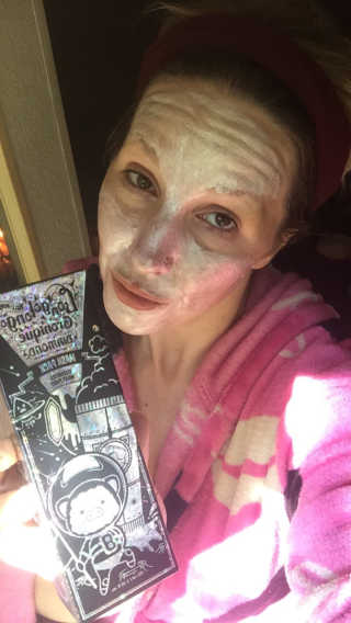엘리자베카 Elizavecca  LongoLongo Gronique Diamond Mask Pack — 4.33점을 준 리뷰어가 2018년 7월 올린 사용 사진
