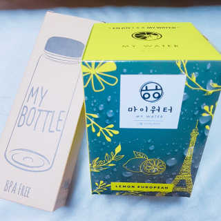 ㅎㅎ마이워터 ㅎㅎ 마이워터 과일워터팩+전용보틀_레몬오렌지 — 3.5점을 준 리뷰어가 2017년 9월 올린 사용 사진