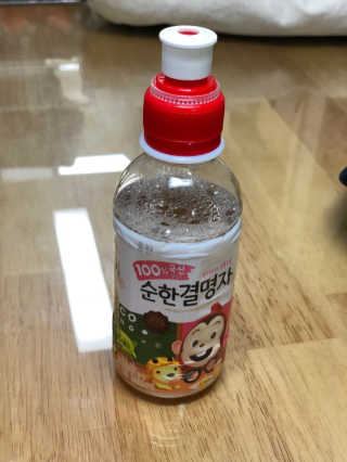 웅진식품 코코몽 어린이 순한결명자 200mL x 24페트 — 4점을 준 리뷰어가 2018년 4월 올린 사용 사진