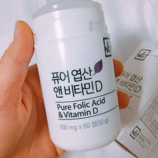 네츄럴굿띵스 퓨어 락토 철분 60일분 — 5점을 준 리뷰어가 2018년 2월 올린 사용 사진