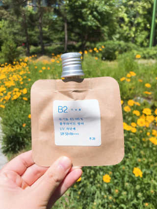 톤28 유기농 블루라이트 방어 UV 차단거리 지성용 B2 — 4점을 준 리뷰어가 2019년 6월 올린 사용 사진