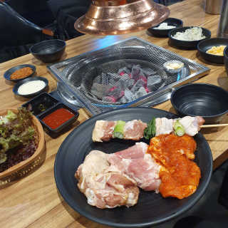 [춘여닭숯불닭갈비] 닭갈비 무한 2인+치즈퐁듀+음료수 — 5점을 준 리뷰어가 2019년 12월 올린 사용 사진