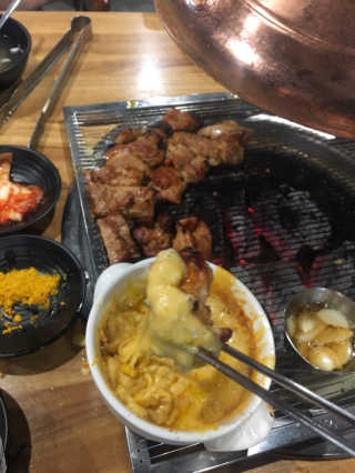 [춘여닭숯불닭갈비] 닭갈비 무한 2인+치즈퐁듀+음료수 — 4.5점을 준 리뷰어가 2019년 10월 올린 사용 사진