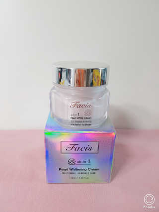 파시스 올인원 진주 화이트닝 크림 100ml — 5점을 준 리뷰어가 2019년 4월 올린 사용 사진