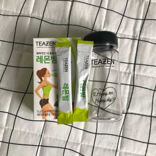 티젠 레몬밤 + 마이보틀 — 5점을 준 리뷰어가 2018년 7월 올린 사용 사진
