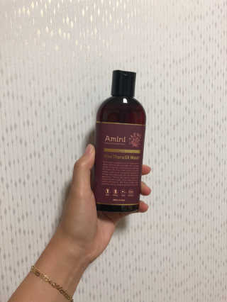 아미니 비노테라 오일워시 400ml 대용량 — 5점을 준 리뷰어가 2018년 9월 올린 사용 사진