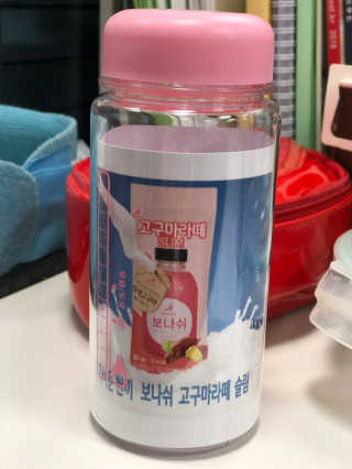 보나쉬슬림 고구마라떼 6pc+보틀 — 4점을 준 리뷰어가 2019년 6월 올린 사용 사진