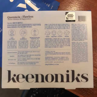 키노닉스 Querencia_Flawless 마스크팩 — 4점을 준 리뷰어가 2019년 5월 올린 사용 사진