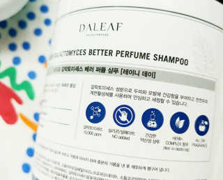 달리프 베러 퍼퓸 샴푸 1000ml 레이니데이 or 일랑로즈 — 5점을 준 리뷰어가 2018년 9월 올린 사용 사진