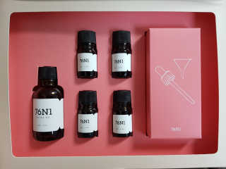 76N1 내 피부데이터로 만든, 나만의 페이스오일 — 4.67점을 준 리뷰어가 2018년 4월 올린 사용 사진