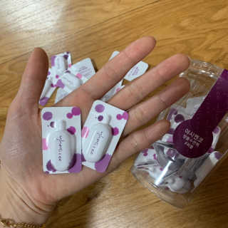 야시엔코 앰플수면팩 퍼플 — 4점을 준 리뷰어가 2019년 2월 올린 사용 사진