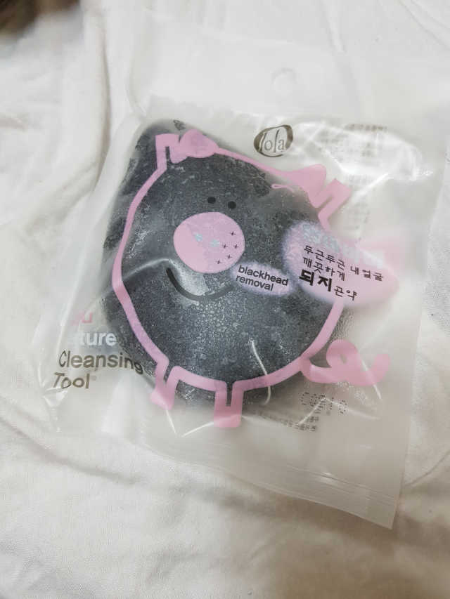 닥터롤라 엄마바바 깨끗하게 되지곤약 스폰지 리뷰 사진