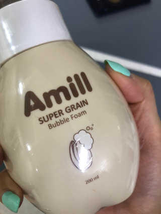 에이밀 슈퍼 그레인 버블 폼 200ml — 5점을 준 리뷰어가 2019년 9월 올린 사용 사진