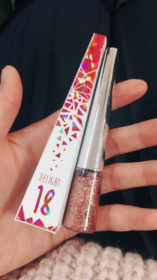 홀리몰리 글리터라이너 리뷰 사진