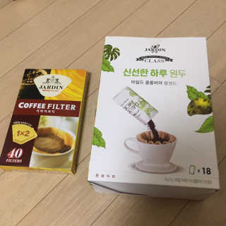 (주)쟈뎅 [쟈뎅] 클래스 신선한 하루 원두+여과지 SET — 4점을 준 리뷰어가 2019년 3월 올린 사용 사진