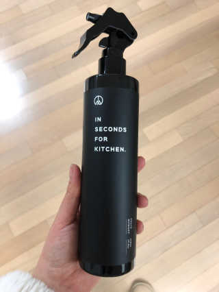 PEACE MOMENT 피스모먼트 인세컨즈포키친 320mL 천연살균소독제 — 3.5점을 준 리뷰어가 2019년 2월 올린 사용 사진