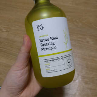 달리프 클로렐라 베러 루트 릴렉싱 샴푸 500ml — 5점을 준 리뷰어가 2020년 2월 올린 사용 사진