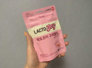 락토조이 구미젤리 복숭아맛 — 5점을 준 리뷰어가 2019년 6월 올린 사용 사진