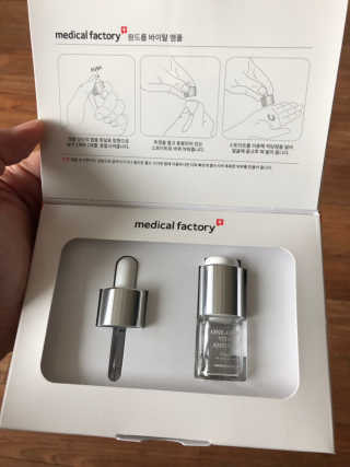 메디컬팩토리 원드롭 바이탈 앰플 — 4점을 준 리뷰어가 2019년 3월 올린 사용 사진