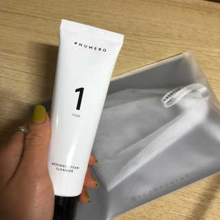 누메로 1 머랭 폼 클렌저 — 4점을 준 리뷰어가 2018년 3월 올린 사용 사진