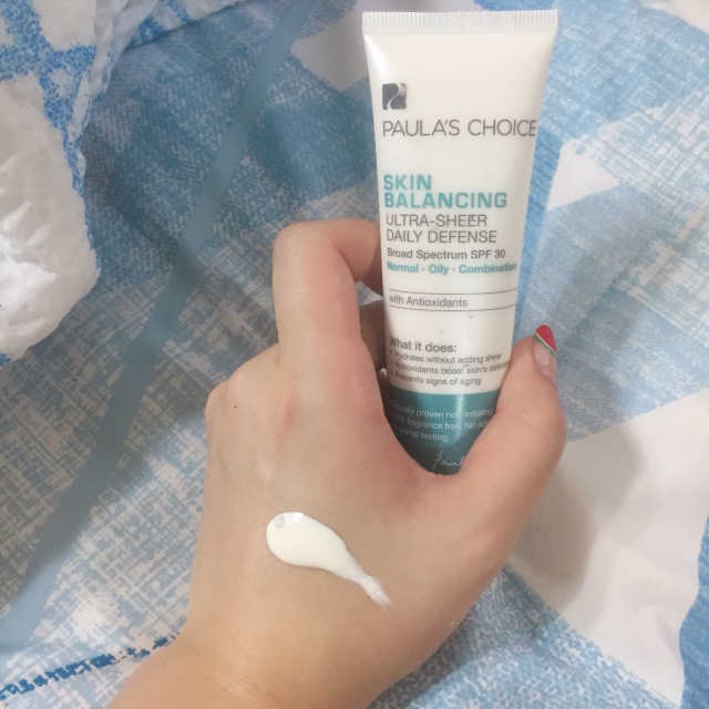 스킨 발란싱 선스크린 SPF30 리뷰 사진
