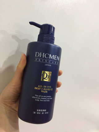 DHC MEN 올인원 딥 클렌징 워시 — 4.5점을 준 리뷰어가 2017년 3월 올린 사용 사진