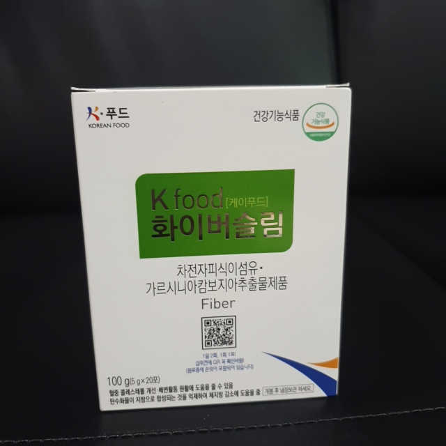 똥기사의 Kfood 화이버슬림 리뷰 사진