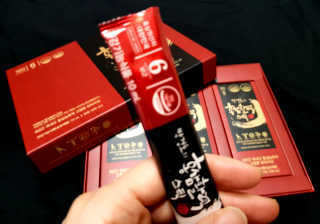 메이준뉴트리 박경호의 홍삼활력스틱 10ml x 30포 — 5점을 준 리뷰어가 2020년 2월 올린 사용 사진