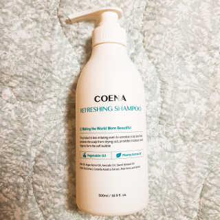 코에나샴푸 500ml — 4점을 준 리뷰어가 2019년 8월 올린 사용 사진