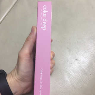 컬러딥 12색 글램샤인 아이섀도우 팔레트 — 3점을 준 리뷰어가 2020년 1월 올린 사용 사진