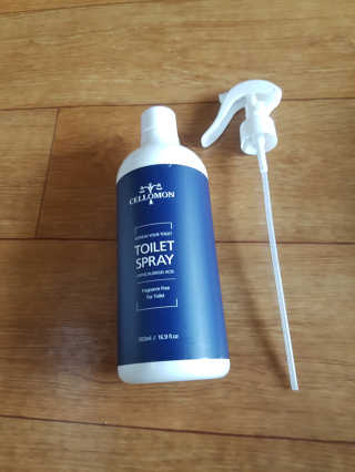 셀로몬 토일렛 스프레이 500ml — 5점을 준 리뷰어가 2018년 5월 올린 사용 사진