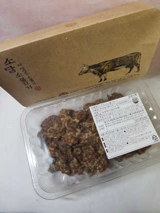 미티스트 더 맛있는 소담 소불고기 + 도담 돼지 불고기 — 4점을 준 리뷰어가 2019년 2월 올린 사용 사진