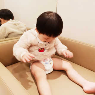 보솜이 베이비케어 팬티형 기저귀 — 5점을 준 리뷰어가 2019년 2월 올린 사용 사진