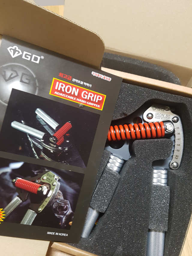GD IRON GRIP Light 80 리뷰 사진