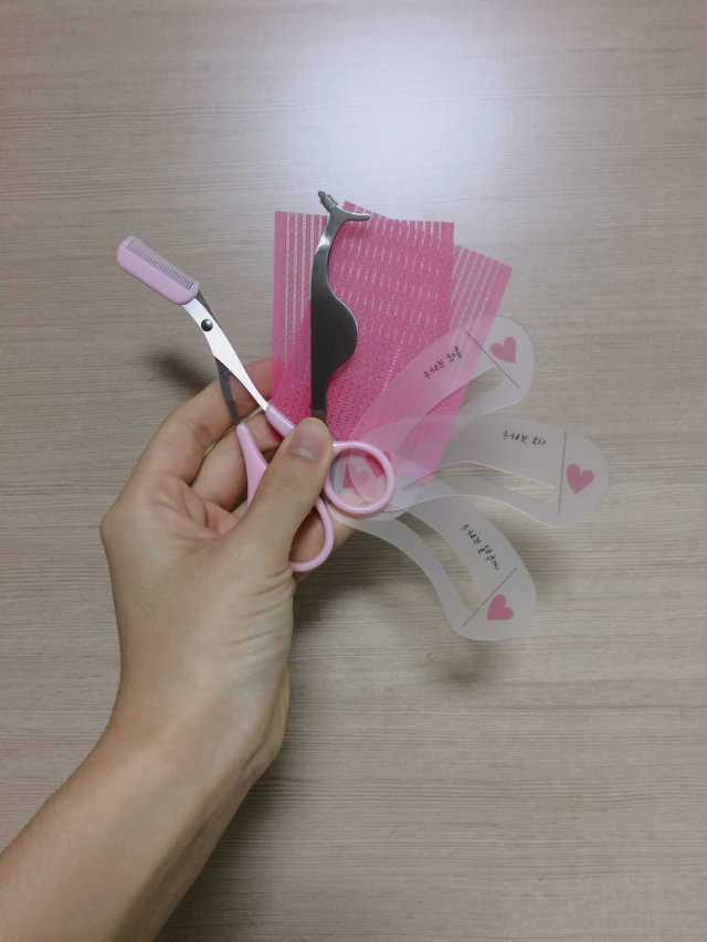 아이 메이크업 5종세트 리뷰 사진