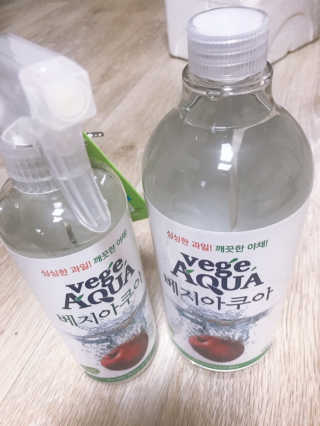베지아쿠아 475ml + 리필 1000ml 1Set — 3.5점을 준 리뷰어가 2019년 9월 올린 사용 사진