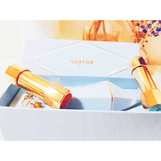 아가타 [AGATHA] 프리미에르 립스틱 — 5점을 준 리뷰어가 2018년 5월 올린 사용 사진