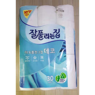 잘풀리는집 더 도톰한 3겹 데코 30롤 — 5점을 준 리뷰어가 2019년 2월 올린 사용 사진