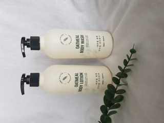 (주)에네스티 내추럴 촉촉  오트밀 바디로션 500ml — 5점을 준 리뷰어가 2019년 12월 올린 사용 사진