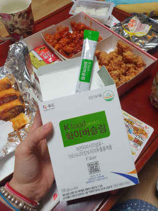 케이푸드 똥기사의 Kfood 화이버슬림 — 4점을 준 리뷰어가 2019년 11월 올린 사용 사진
