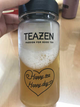 티젠 레몬밤 + 마이보틀 — 4점을 준 리뷰어가 2018년 7월 올린 사용 사진