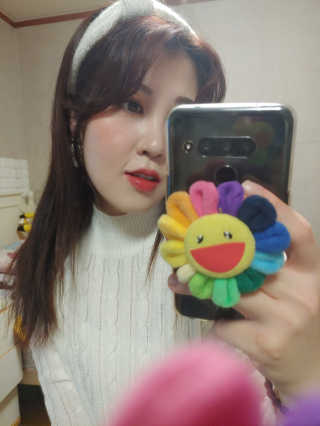 [블랙루즈] 에어 핏 벨벳 틴트5 1+1 — 5점을 준 리뷰어가 2019년 11월 올린 사용 사진