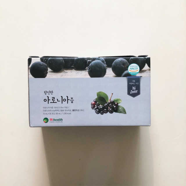 [하이헬스] 원물맛이 그대로~ 참진한 아로니아즙 30포 리뷰 사진