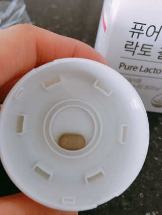 네츄럴굿띵스 퓨어 락토 철분 60일분 — 5점을 준 리뷰어가 2018년 1월 올린 사용 사진
