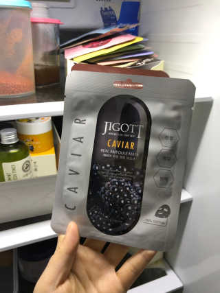 지고트 마스크팩 16종 — 2.5점을 준 리뷰어가 2019년 3월 올린 사용 사진