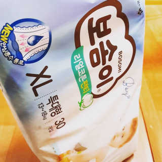 보솜이 리얼코튼 팬티형 — 4점을 준 리뷰어가 2019년 3월 올린 사용 사진